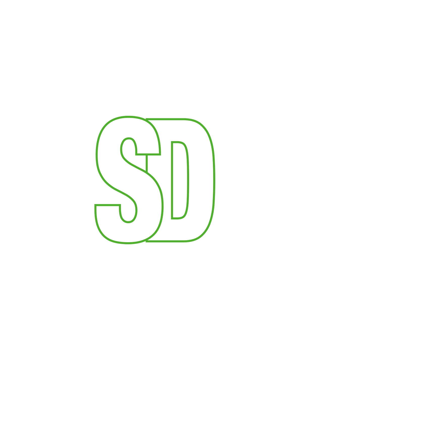 SDBATIAVENIR logo blanc